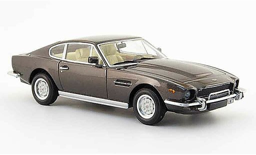 Aston Martin V8 vantage 1/43 Minichamps coupe grey 1987 diecast model cars