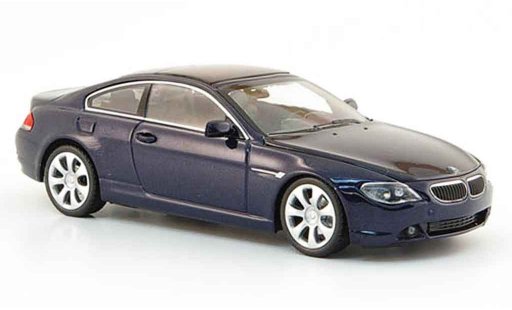 Bmw 650 E64 1/43 Minichamps Coupe blue 2006 diecast model cars