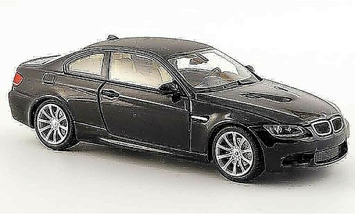 Bmw M3 coupe 1/43 Minichamps E92 black 2008 diecast model cars