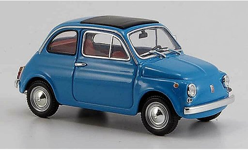 Fiat 500 B 1/43 Minichamps blue 1965 diecast model cars
