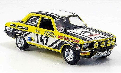 Opel Ascona A Rally 1/43 Schuco no.147 frohlich rallye monte carlo 1974 diecast model cars
