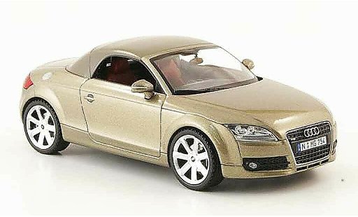 Audi TT roadster 1/43 Schuco beige avec capote hood diecast model cars
