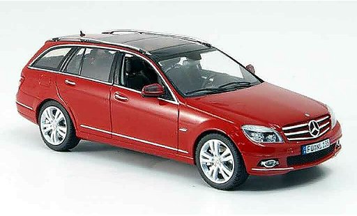 Mercedes Classe C T-Modell 1/43 Schuco T Modell Avantgarde red diecast model cars