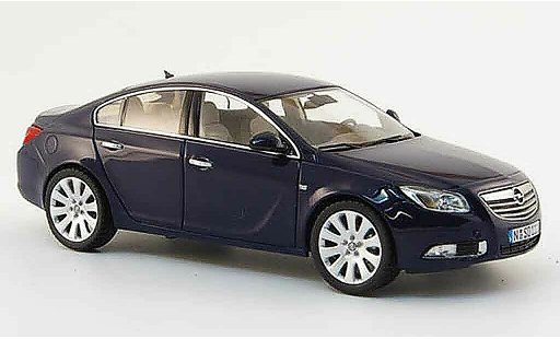 Opel Insignia Base 1/43 Schuco blue stufenheck 2008 diecast model cars