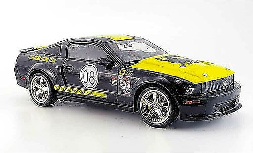 Shelby GT Terlingua 1/18 Shelby Collectibles no.07 black yellow race version 2008 diecast model cars