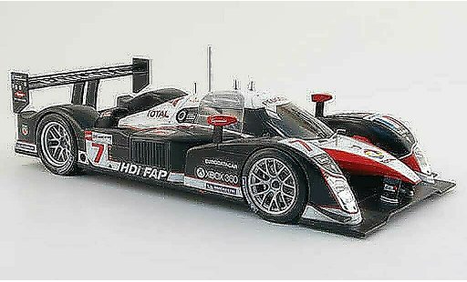 Peugeot 908 2008 1/18 Norev hdi fap no.7 total 24h le mans diecast model cars