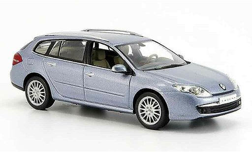 Renault Laguna Estate 1/43 Norev grey metalliseeblue 2007 diecast model cars