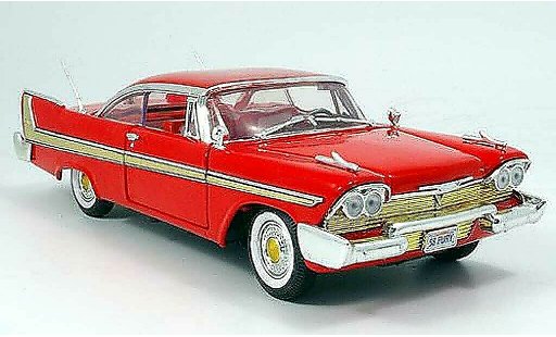 Plymouth Fury Base 1/18 Motormax red 1958 diecast model cars