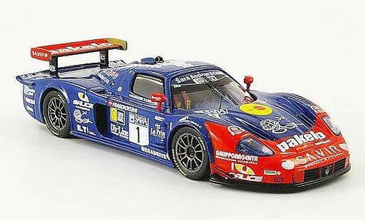 Maserati MC12 Base 1/43 IXO no.1 pakelo gt italien 2005 diecast model cars