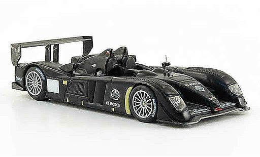 Audi R10 course 1/43 IXO TDI mattblack Test Car 24h Le Mans 2007 diecast model cars