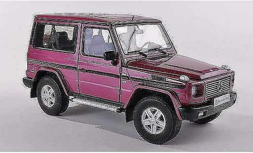 Mercedes Classe G SWB 1/43 Autoart G500 red 1998 diecast model cars