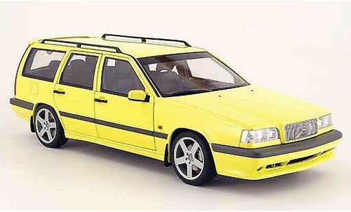 Volvo 850 T5-R 1/18 Autoart break t-5r yellow 1995 diecast model cars