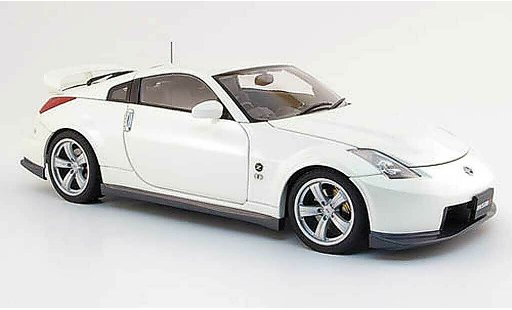 Nissan 350Z Base 1/18 Autoart Nismo fairlady z type 380 rs white 2006 diecast model cars