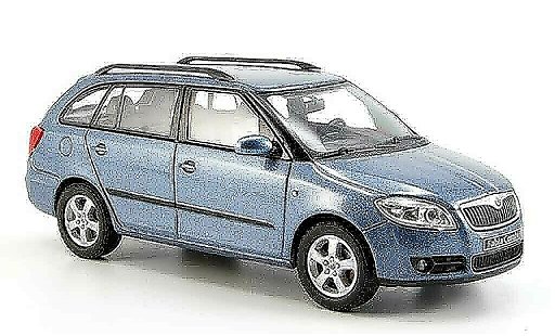 Skoda Fabia Combi 1/43 Abrex ii grey diecast model cars