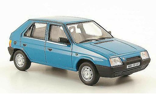Skoda Favorit 136L 1/43 Abrex bluegreen 1987 diecast model cars