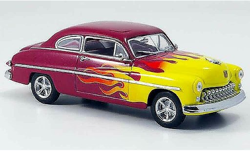 Mercury Club Coupe Hot Rod 1/43 Eagle purple avec yellow 1949 diecast model cars