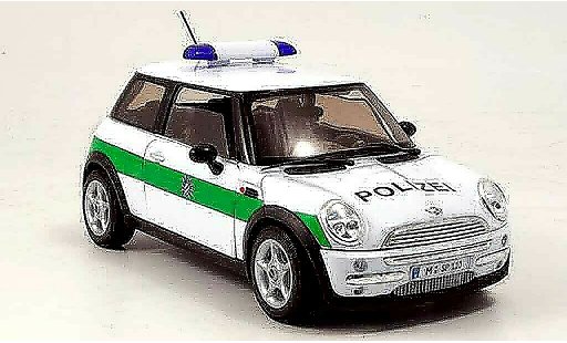 Mini Cooper D 1/18 Welly police Germany diecast model cars