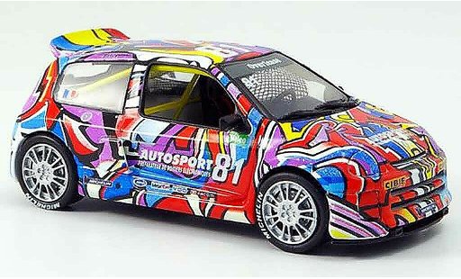 Renault Clio V6 1/43 Eagle no.81 clio trophy 2000 diecast model cars