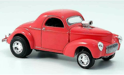 Willys Coupe 1941 1/43 Eagle Hot Rod red diecast model cars