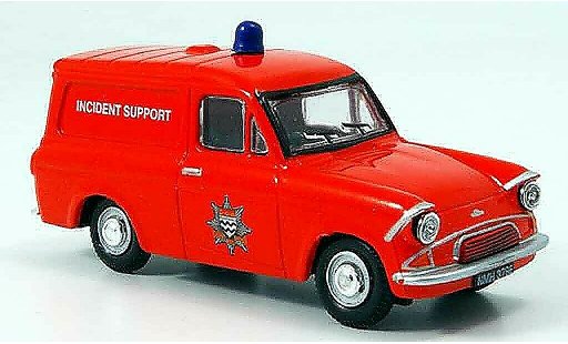 Ford Anglia Van 1/43 Oxford pompier London diecast model cars