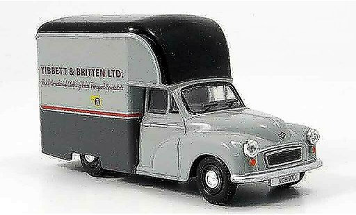 Morris Minor Van 1/43 Oxford Gown Tibbett & Britten Ltd. Hochroofvan diecast model cars