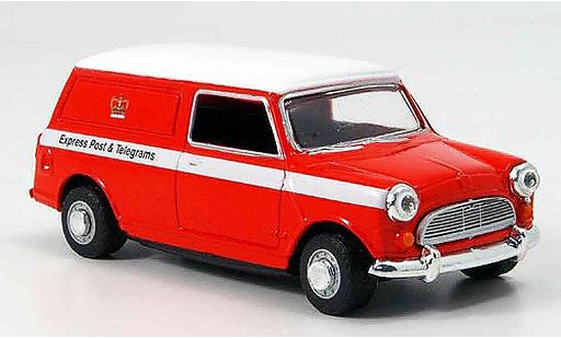 Austin Mini Van utilitaire 1/43 Oxford red white Royal Mail Express diecast model cars