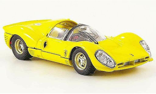 Ferrari 330 P4 1/43 Bang spider yellow strassenversion diecast model cars