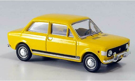 Fiat 128 Rally 1/43 Rio yellow 1971 diecast model cars