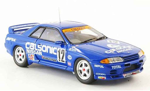 Nissan Skyline R32 1/43 Ebbro GT R No.12 Calsonic Gruppe A 1993 diecast model cars