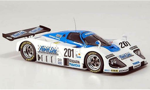 Mazda 767B Base 1/43 Spark No.201 Siebter Le Mans 1989 diecast model cars