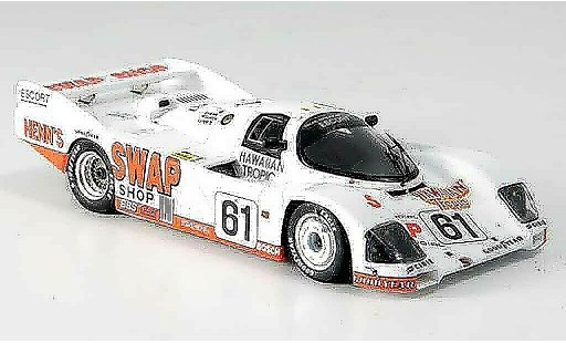 Porsche 962 1984 1/43 Spark No.61 Ferte Doeren Henn Le Mans diecast model cars