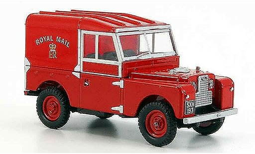 Land Rover 88 Base 1/43 Oxford red Royal Mail diecast model cars
