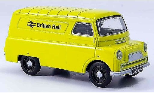 Bedford CA utilitaire 1/43 Oxford Van yellow British Rail van diecast model cars