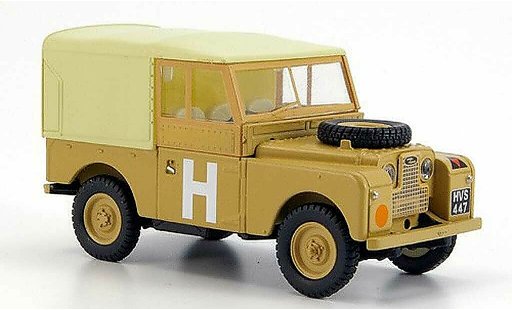 Land Rover 88 Series I 1/43 Oxford 1 sandfarben Militar van diecast model cars