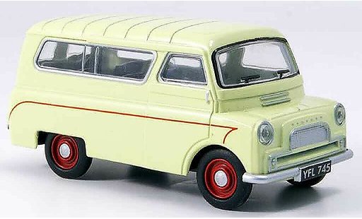 Bedford CA minibus 1/43 Oxford Camper white diecast model cars