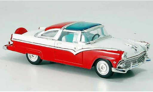 Ford Crown Victoria 1/43 Yat Ming red white 1955 diecast model cars