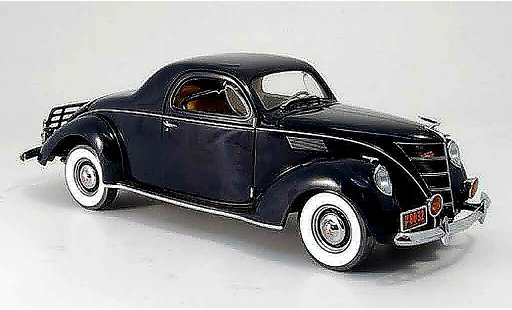 Lincoln Zephyr Base 1/18 Ertl blue 1937 diecast model cars