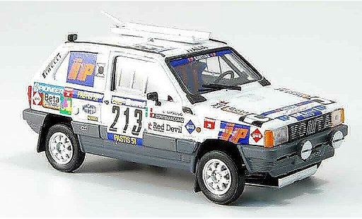 Fiat Panda 4x4 1/43 Brumm No.213 Rally Paris Dakar 1984 diecast model cars