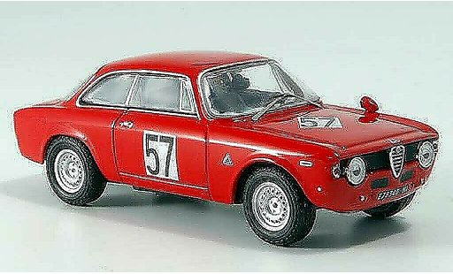 Alfa Romeo Giulia sprint gta 1/43 M4 1600 No.57 T.Zeccoli Brunn 1969 diecast model cars