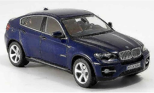 Bmw X6 xdrive 50i 1/43 Schuco E71 50 i blue 2008 diecast model cars