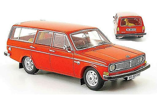 Volvo 145 Base 1/43 Neo red orange 1971 diecast model cars