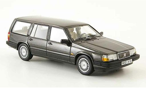 Volvo 940 GLE 1/43 Neo Estate anthracite 1992 diecast model cars