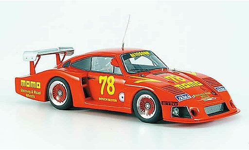 Porsche 935 1980 1/43 Look Smart Moby Dick No.78 Momo orange diecast model cars