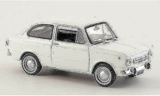 Seat 850 N 1/43 Norev white 1966 diecast model cars