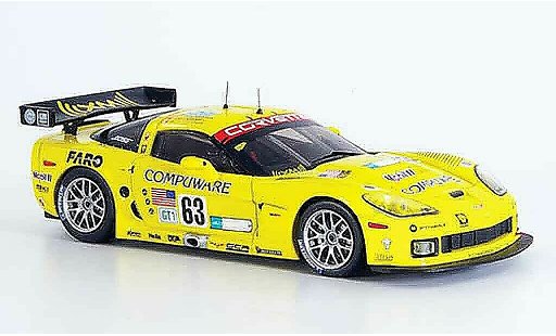 Chevrolet Corvette course 1/43 IXO C6 R No.63 Le Mans 2007 diecast model cars