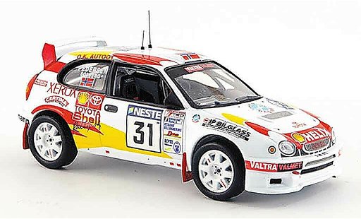 Toyota Corolla WRC 1/43 IXO no.31 rallye finnland 2000 diecast model cars