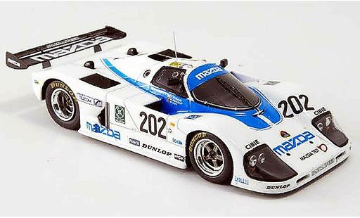 Mazda 767B Base 1/43 Spark No.202 Yorino Regout Hoy Le Mans 1988 diecast model cars