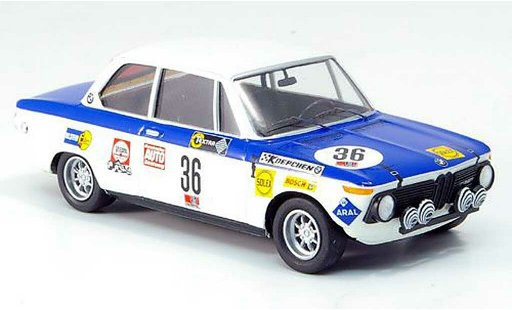 Bmw 2002 ti 1/43 Trofeu No.36 winner 24 Std. Nurburgring 1970 piece/Schickentanz diecast model cars