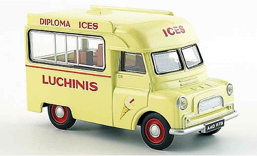 Bedford CA utilitaire 1/43 Oxford Van Luchinis Ice Cream diecast model cars