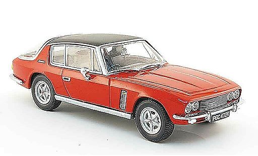 Jensen MK3 Base 1/43 Oxford Interceptor red black diecast model cars